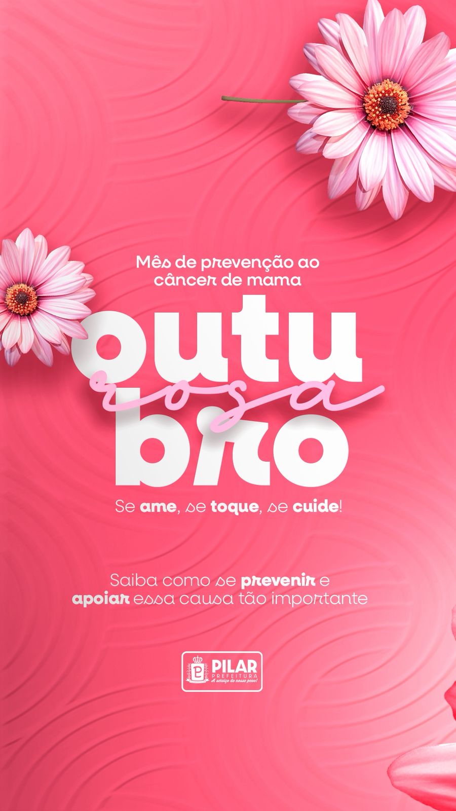 Leia mais sobre o artigo 💗 Outubro Rosa é um mês de cuidado e conscientização.