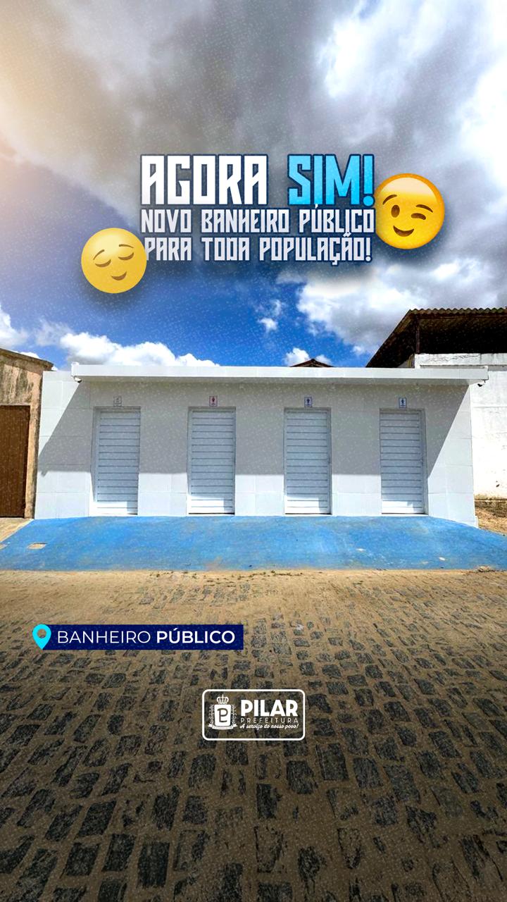 Leia mais sobre o artigo Agora sim! ✨ Mais um banheiro público novinho, pensado pra quem vive e circula pela nossa cidade.