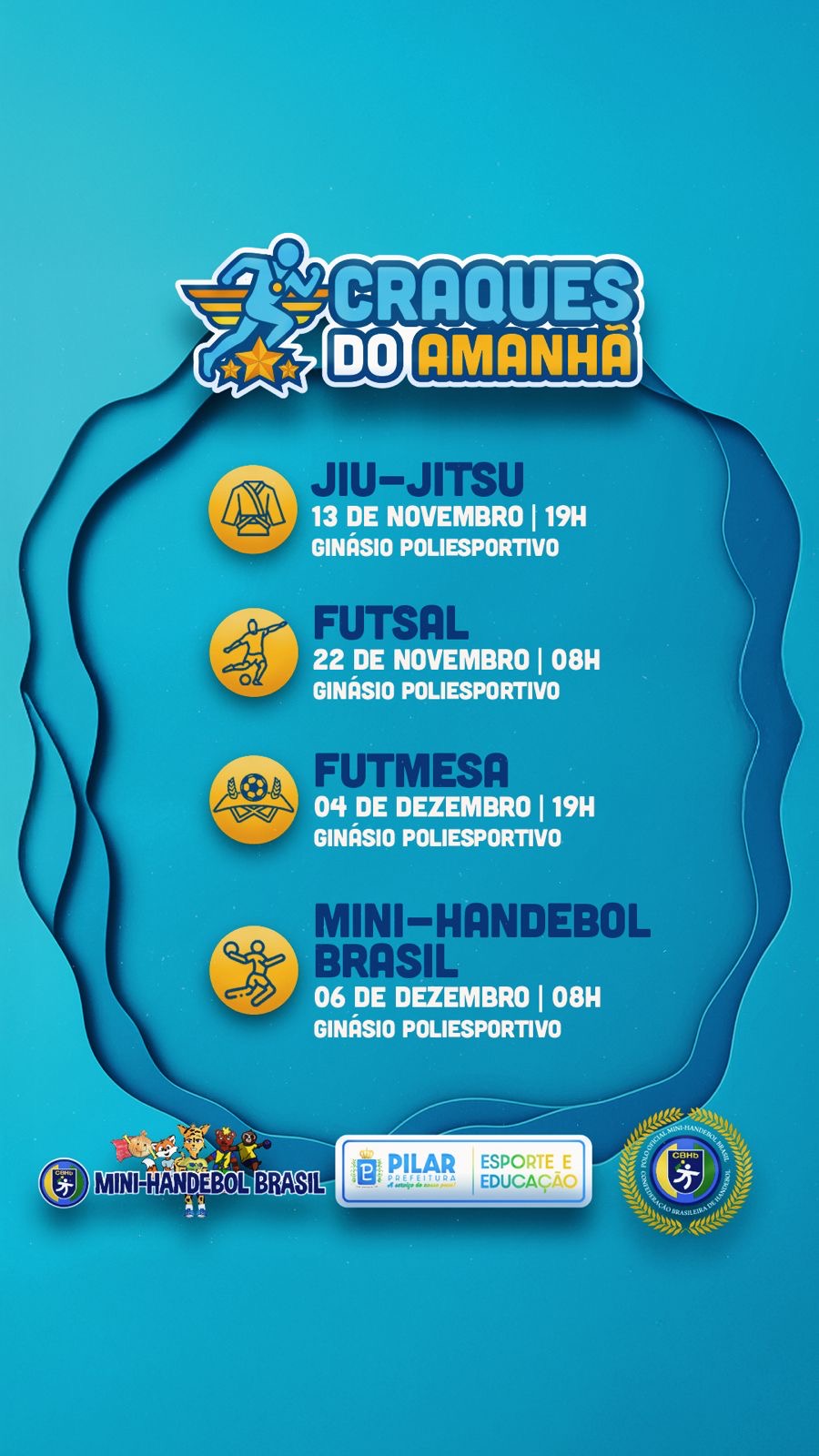 No momento, você está visualizando 🌟 O futuro do esporte pilarense já começou!