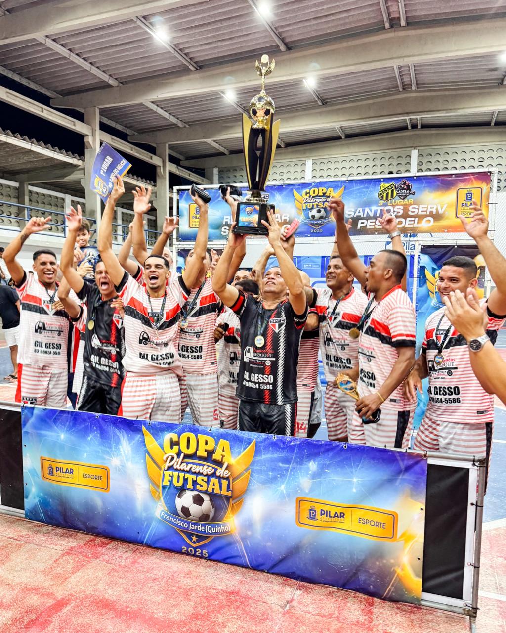 Leia mais sobre o artigo 🏆 A Grande Final da Copa Pilarense de Futsal 2025 foi espetacular!