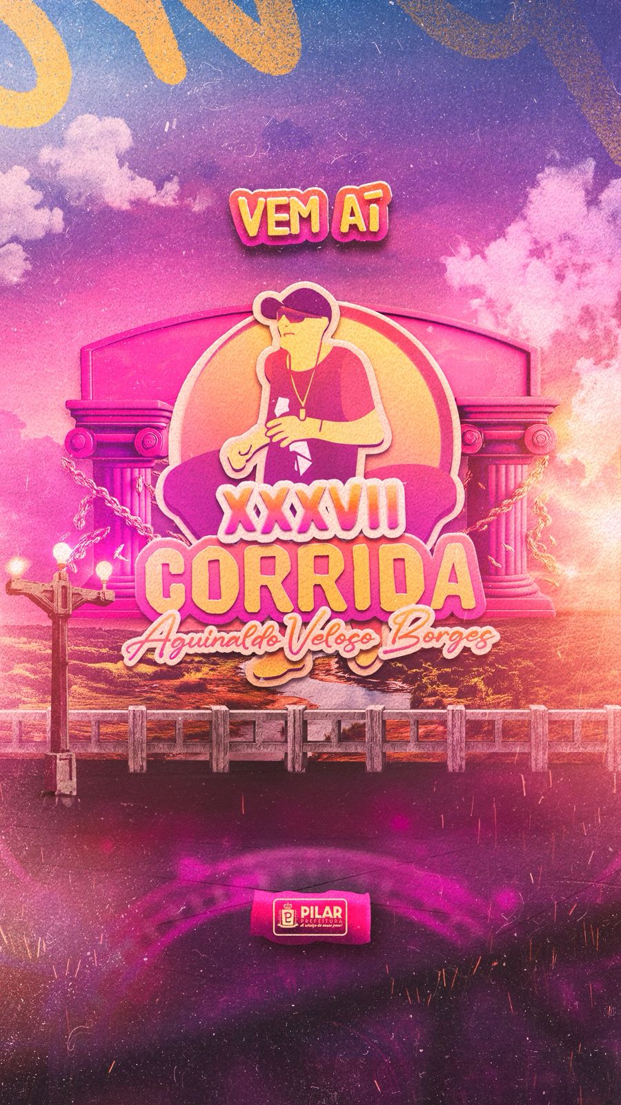 Leia mais sobre o artigo 🏃‍♂️ 37ª Corrida Aguinaldo Veloso Borges – Pilar 2025 🏃‍♀️